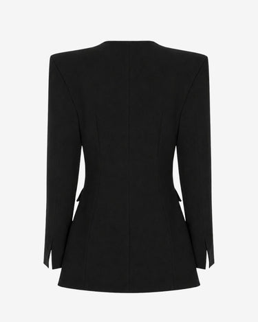 Sacou Hourglass, Negru