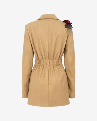 Sacou Iris cu Trandafiri, Bej