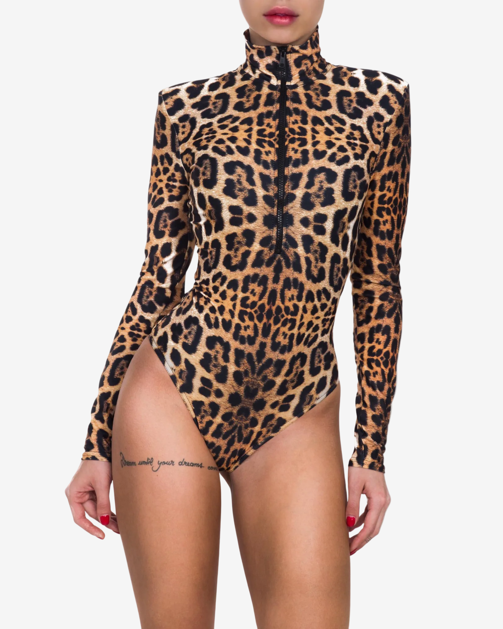 Costum de Baie Intreg, Scuba, High On Leopard, INFSD