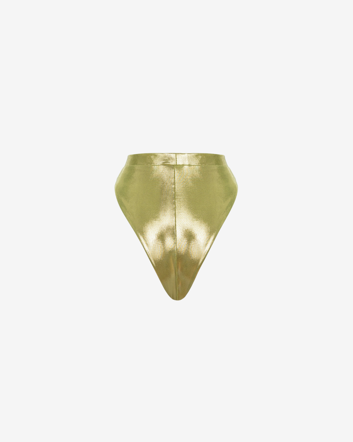 Slip de Baie Bralette, Metallic Green, INFSD