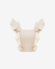 Top din In "Flirty", Bej