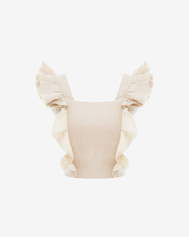 Top din In "Flirty", Bej
