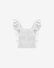 Flirty Top White