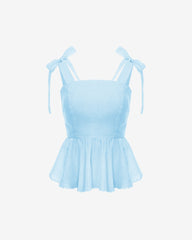 Freesia Top Blue