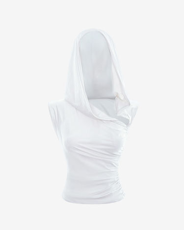 Top cu Gluga "Data Veil"