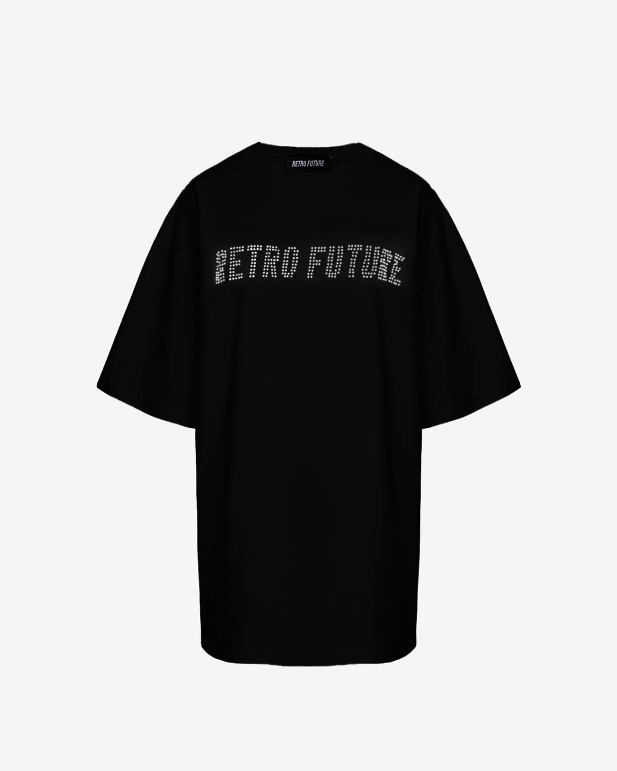 Tricou Universal Oversized Diamond, Negru