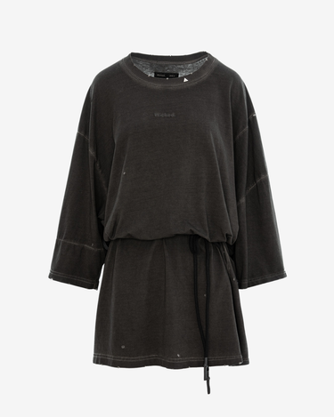 Tricou Tip Rochie Love, Gri