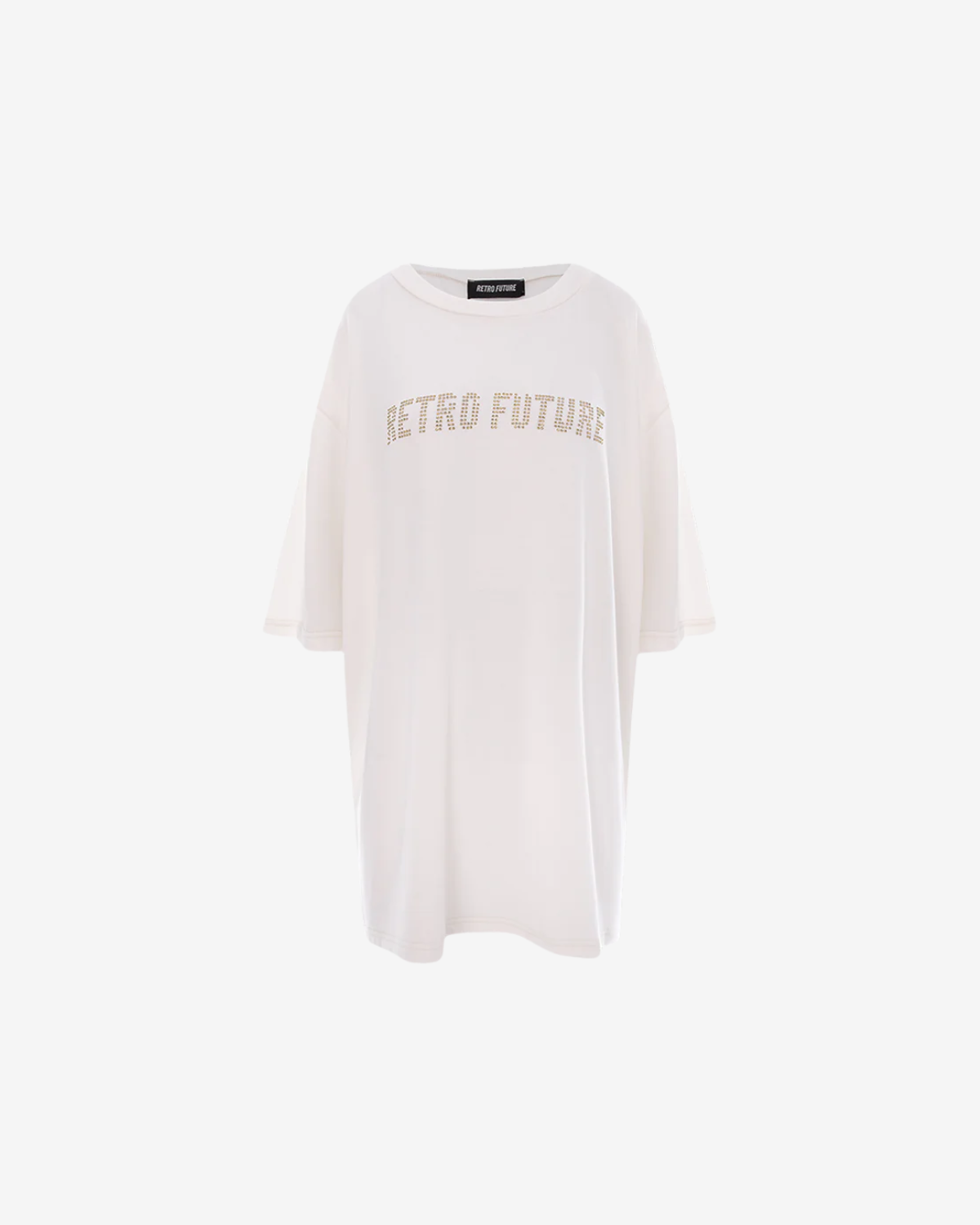 Tricou Universal Oversized Diamond, Alb