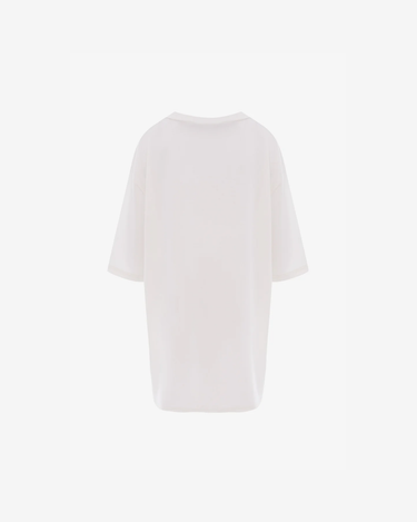 Tricou Universal Oversized Diamond, Alb